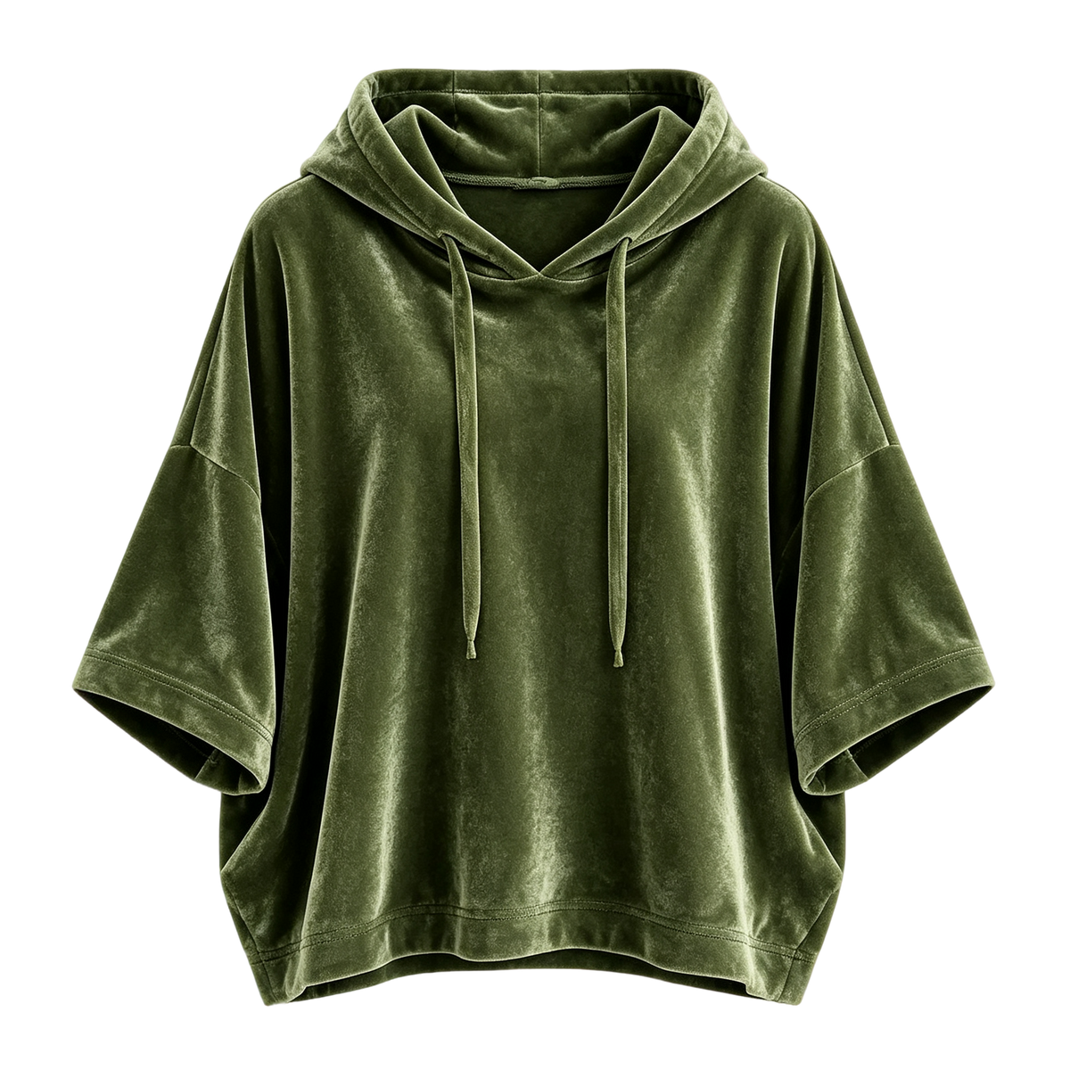 🔥 BESTSELLER | Women's Minimalist Velour Hoodie Top