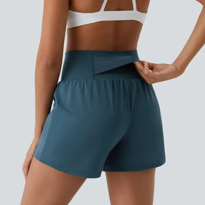 🔥BEST SELLER🔥 2-in-1 Anti-Exposure Sports Shorts,Anti-Exposure Running Shorts With Pockets