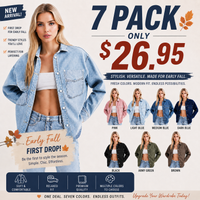 7 PACKS ONLY $26.95