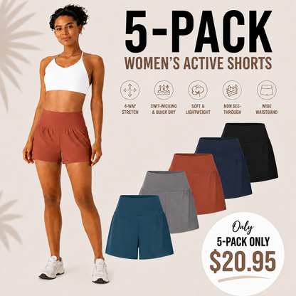 🔥BEST SELLER🔥 2-in-1 Anti-Exposure Sports Shorts,Anti-Exposure Running Shorts With Pockets