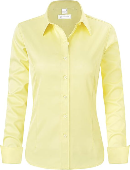 Womens Classic-Fit Dress Shirts
