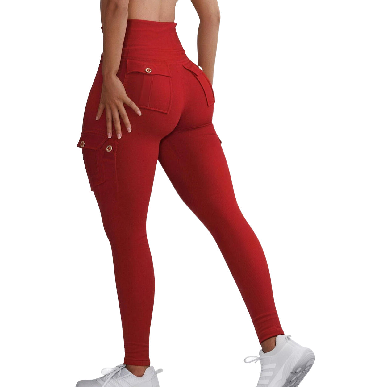 Women's Butt Lifting Leggings with Flap Pockets