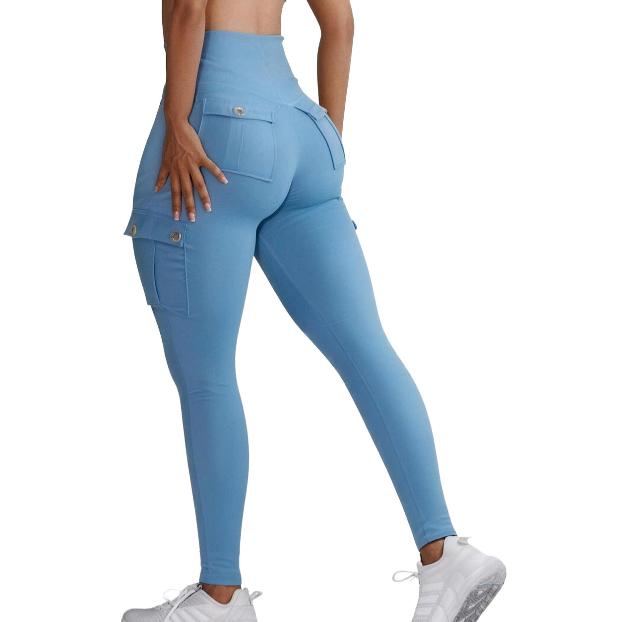 Women's Butt Lifting Leggings with Flap Pockets