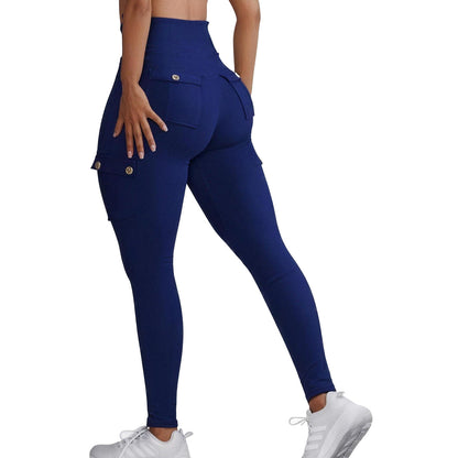 Women's Butt Lifting Leggings with Flap Pockets