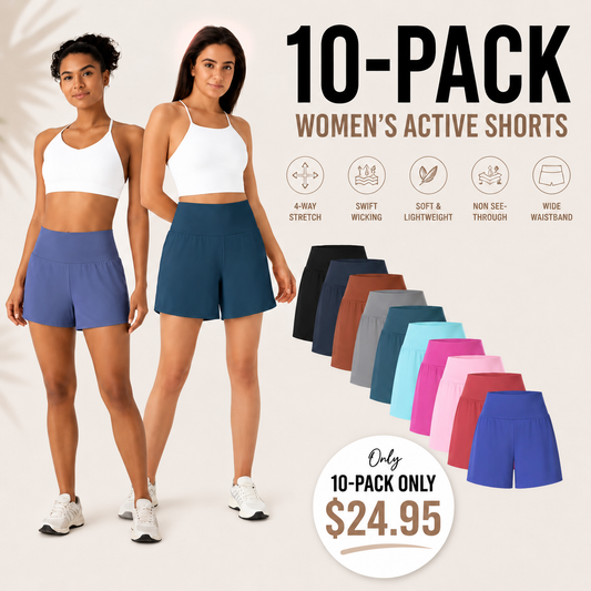 🔥BEST SELLER🔥 2-in-1 Anti-Exposure Sports Shorts,Anti-Exposure Running Shorts With Pockets