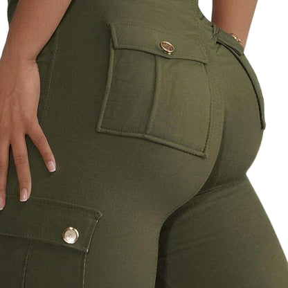 Women's Butt Lifting Leggings with Flap Pockets