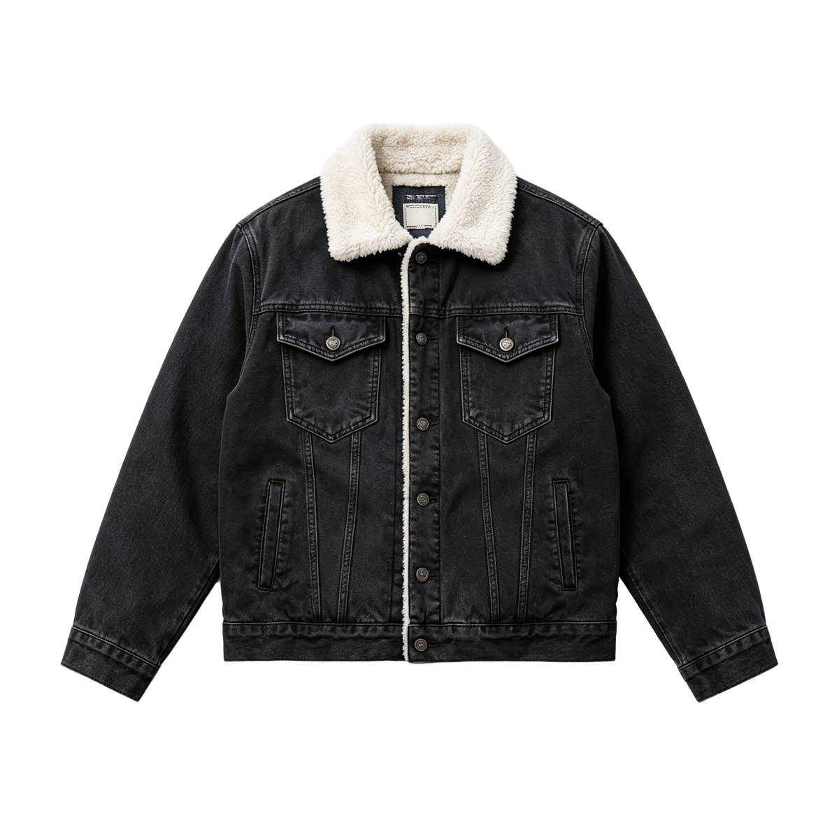 🔥 BESTSELLER | Men's Sherpa-Lined Denim Jacket