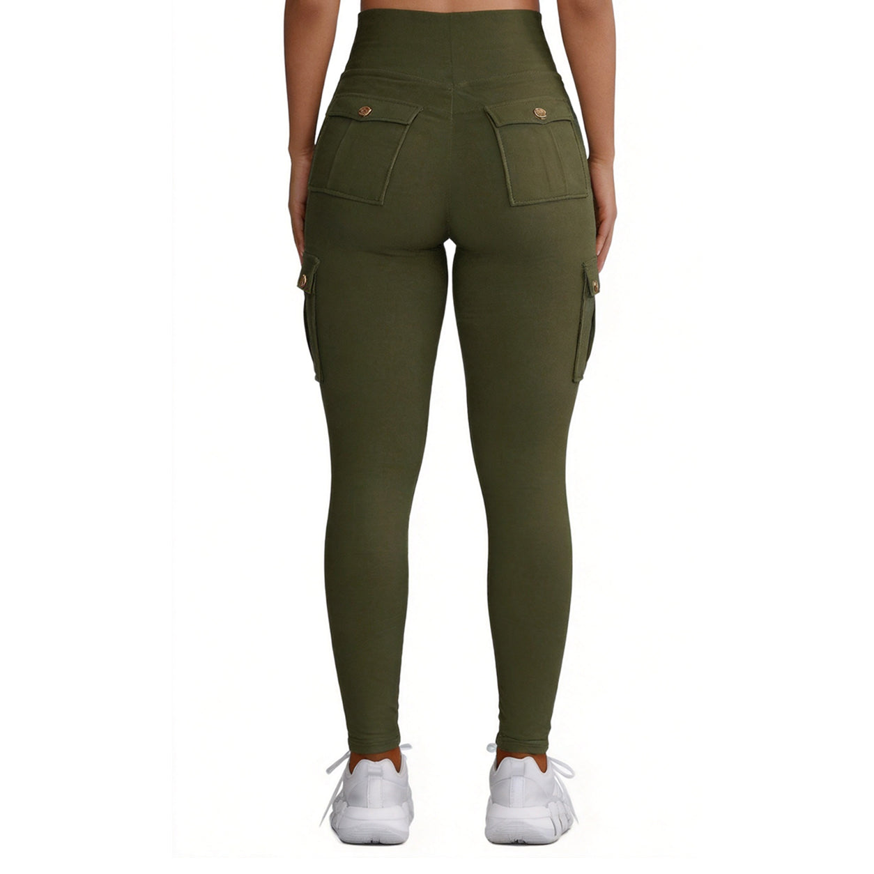 Women's Butt Lifting Leggings with Flap Pockets