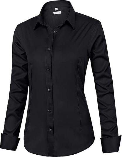 Womens Classic-Fit Dress Shirts