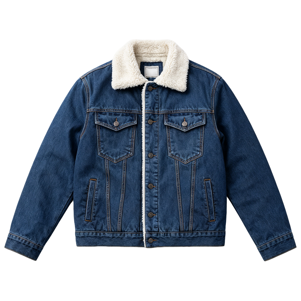 🔥 BESTSELLER | Men's Sherpa-Lined Denim Jacket
