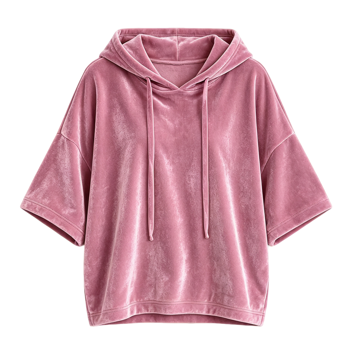 🔥 BESTSELLER | Women's Minimalist Velour Hoodie Top